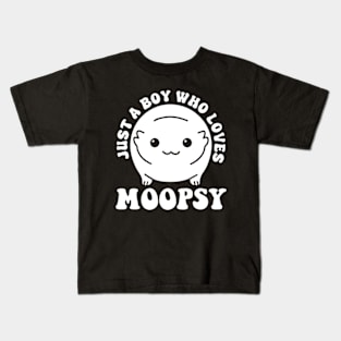 Just A Boy Who Loves Moopsy Kids T-Shirt